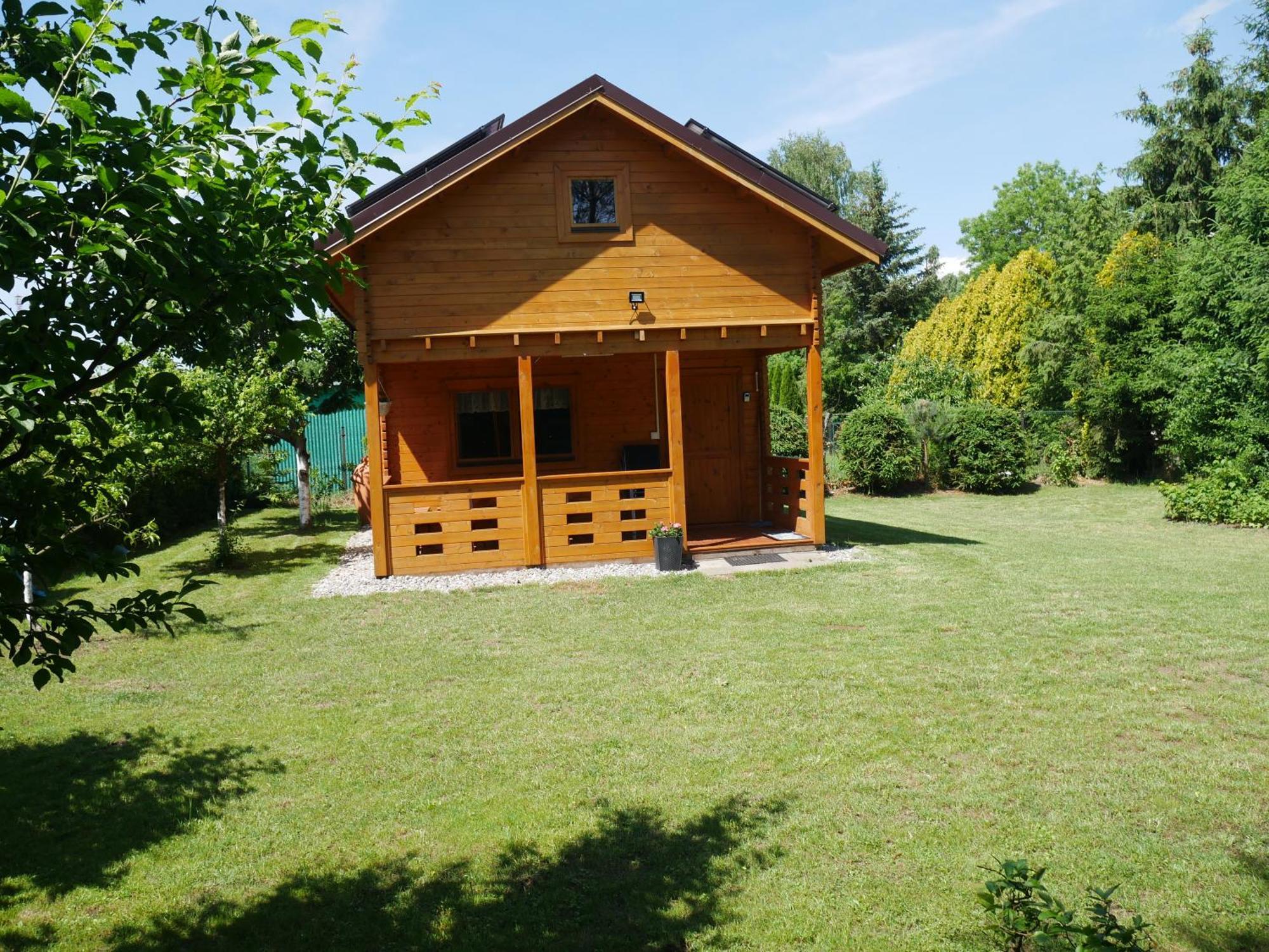 Domek Letniskowy Drewniany Nad Jeziorem Strzeszowskim Nowy Luaran gambar